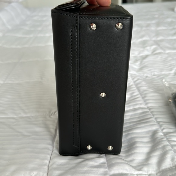 MARK CROSS Grace bag black smooth leather with grommets. Most wanted MC bag! - Picture 5 of 7